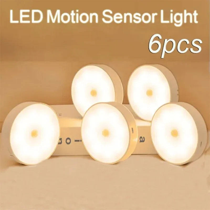 Sensor nocturno con carga USB
