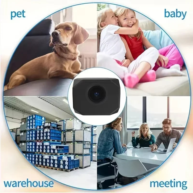 Mini Cámara Inteligente de Seguridad con WiFi