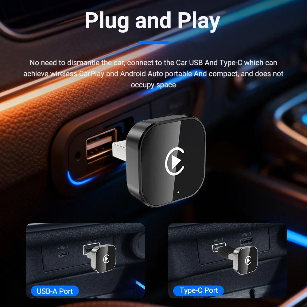 Adaptador Inalámbrico para Coche
