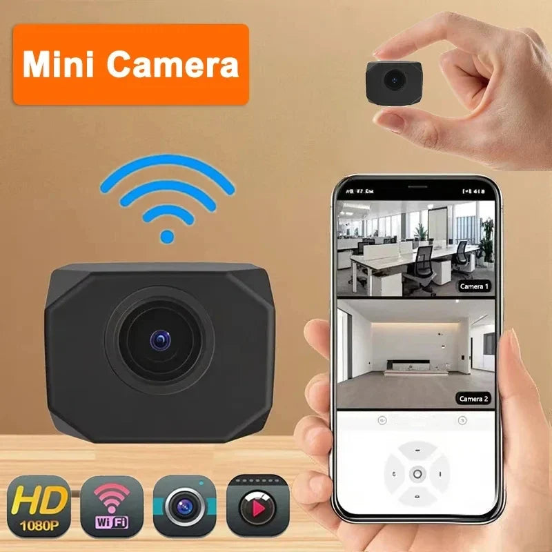 Mini Cámara Inteligente de Seguridad con WiFi